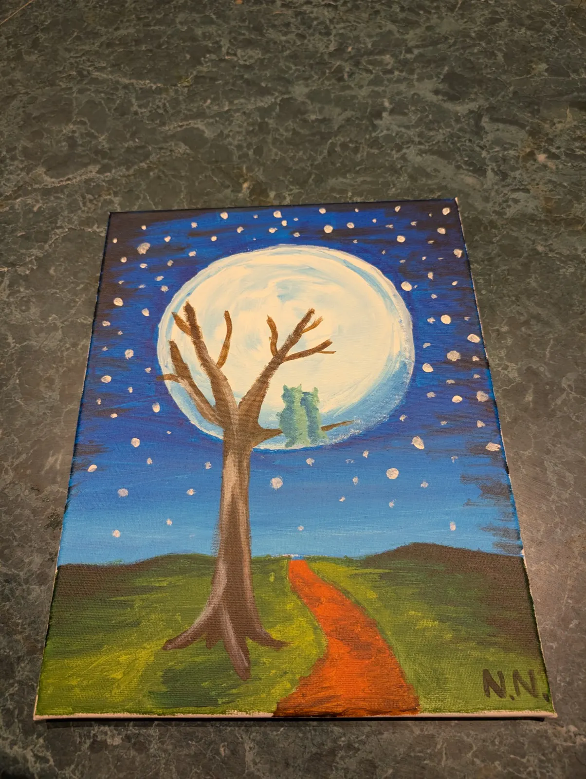 Photo from our first date